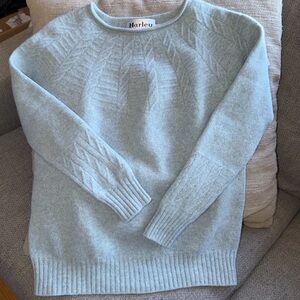 Harley of Scotland superfine lambs wool knitted jumper. Size medium